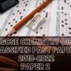 Classified IGCSE Chemistry MCQ Past Papers 2018-2022